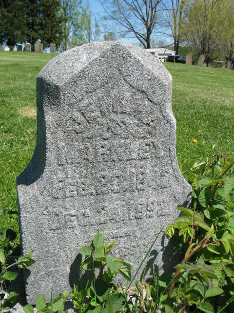Jemima Markley tombstone